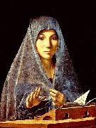 Antonello da Messina Virgin Annunciate oil painting